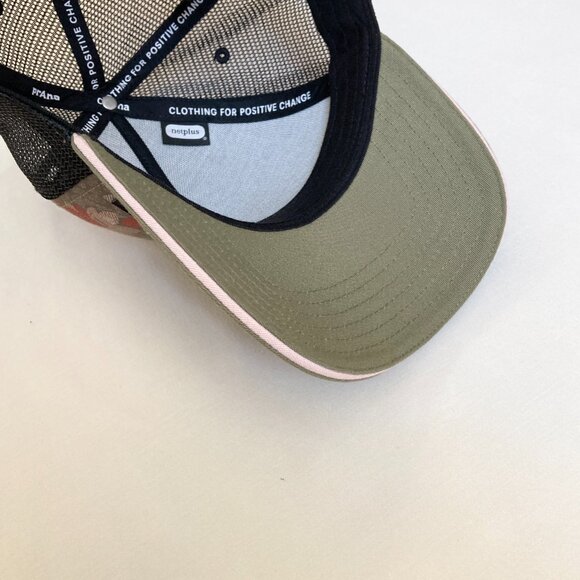 NWT PrAna Lower Pines Cargo Green Horchata Trucker Hat | One Size, Adjustable - Picture 6 of 12